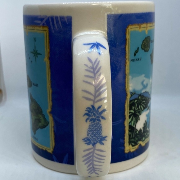 Blue Island Chain Hawaiian Mug All Over Print - Picture 4 of 8